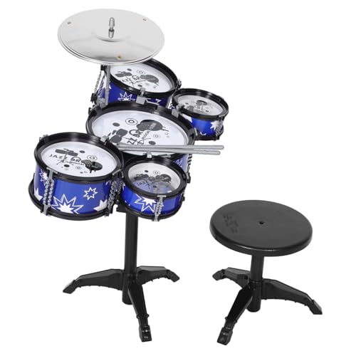 BESPORTBLE 1Satz Mini Jazz Schlagzeug Set für Kleinkinder Robuste Musikinstrumente mit Trommeln Hocker und Vielseitigen Soundeffekten für Jungen BESPORTBLE 1Satz Mini Jazz Schlagzeug Set für Kleinkinder Robuste Musikinstrumente mit Trommeln Hocker und Vielseitigen Soundeffekten für Jungen von BESPORTBLE