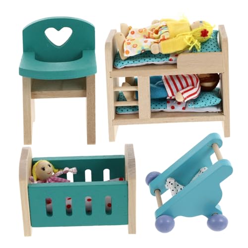 BESPORTBLE 1Satz Mini Mit Mini Möbeln Realistische Dekoration Für Puppenhaus Perfektes Für Kreative Spiele von BESPORTBLE