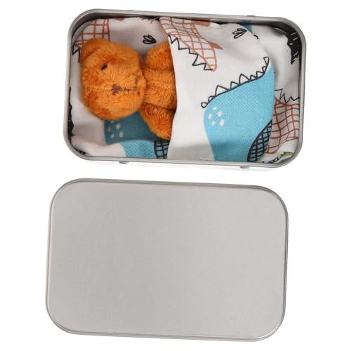 BESPORTBLE 1Satz Mini Stoffbär in Dose Plüschbär Ornament für Sicher und Langlebig für Geburtstage und Feste Sorgt für Freude und Niedlichkeit im Zuhause BESPORTBLE 1Satz Mini Stoffbär in Dose Plüschbär Ornament für Sicher und Langlebig für Geburtstage und Feste Sorgt für Freude und Niedlichkeit im Zuhause von BESPORTBLE
