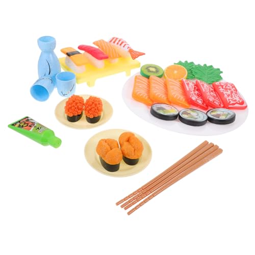BESPORTBLE 1Satz Mini Sushi Modell Teiliges Kinderspielzeug für Kreative Rollenspiele Realistische Nachbildung Japanischer Sushi für Dekoration Party und Bildungszwecke Leicht BESPORTBLE 1Satz Mini Sushi Modell Teiliges Kinderspielzeug für Kreative Rollenspiele Realistische Nachbildung Japanischer Sushi für Dekoration Party und Bildungszwecke Leicht von BESPORTBLE