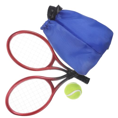 BESPORTBLE 1Satz Mini Tennisschläger Modell für Minihäuser Dekoratives Vielseitiges Accessoire für Mini Hausmöbel für Schlafzimmer und Esszimmer Leicht von BESPORTBLE