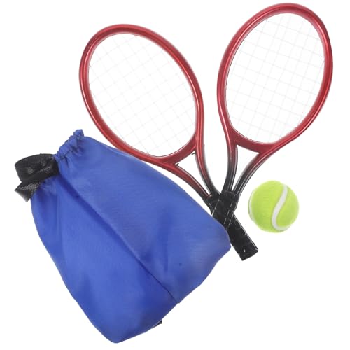 BESPORTBLE 1Satz Mini Tennisschläger Modell für Puppenhaus Zubehör Dekorativer Mini Tennisschläger mit Ball für Anregend für Fantasie und Kreativität Ergänzung BESPORTBLE 1Satz Mini Tennisschläger Modell für Puppenhaus Zubehör Dekorativer Mini Tennisschläger mit Ball für Anregend für Fantasie und Kreativität Ergänzung von BESPORTBLE