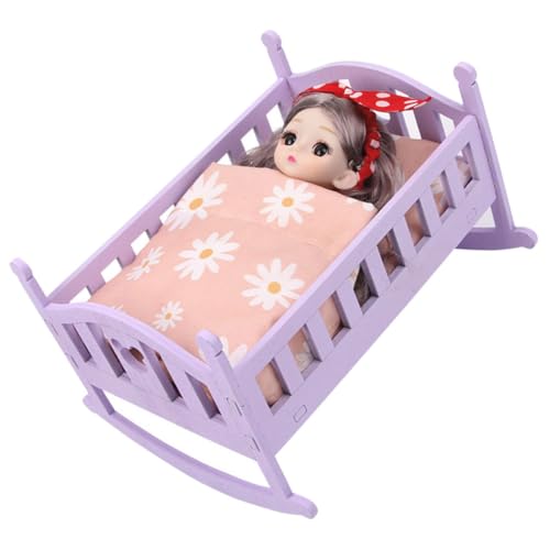 BESPORTBLE 1Satz Miniatur Puppenbett Set Bett und Puppen für Fantasievolles für Miniaturhäuser BESPORTBLE 1Satz Miniatur Puppenbett Set Bett und Puppen für Fantasievolles für Miniaturhäuser von BESPORTBLE