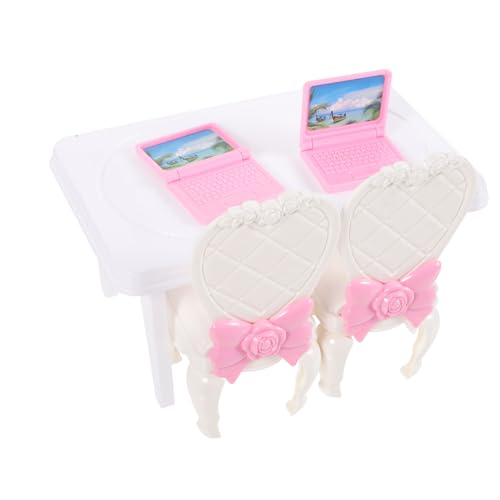 BESPORTBLE 1Satz Miniaturmöbel Für Puppenhaus Holzminiaturschreibtisch Mit Stühlen Puppenmöbel Für Kreatives Für Mini House Schmuck Und Puppenhauseinrichtung BESPORTBLE 1Satz Miniaturmöbel Für Puppenhaus Holzminiaturschreibtisch Mit Stühlen Puppenmöbel Für Kreatives Für Mini House Schmuck Und Puppenhauseinrichtung von BESPORTBLE