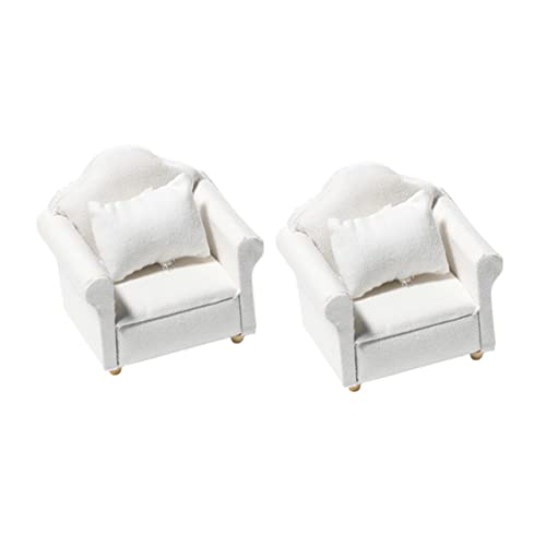 BESPORTBLE 1Satz Miniatursofa Für Puppenhaus Teiliges Weißes Möbelmodell Mit Kissen Für Kreative Spielwelten Kleine Puppen Und Dekoration BESPORTBLE 1Satz Miniatursofa Für Puppenhaus Teiliges Weißes Möbelmodell Mit Kissen Für Kreative Spielwelten Kleine Puppen Und Dekoration von BESPORTBLE