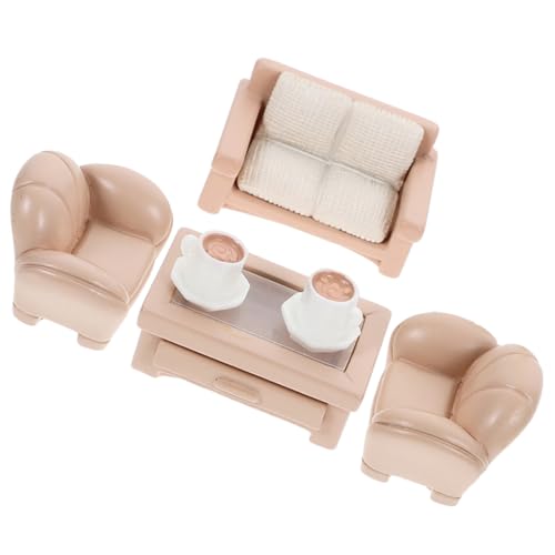 BESPORTBLE 1Satz Möbelset für Puppenhaus Teiliges Sofa und Teetisch Realistische Dekoration für Rollenspiele für Jahren BESPORTBLE 1Satz Möbelset für Puppenhaus Teiliges Sofa und Teetisch Realistische Dekoration für Rollenspiele für Jahren von BESPORTBLE