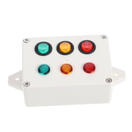 BESPORTBLE 1Satz Montessori Busy Board Mit Farben Licht Lernspielzeug Für Beschäftigtes Zur Farberkennung Und Motorikförderung Ohne Batterien Für AAA Batterien von BESPORTBLE