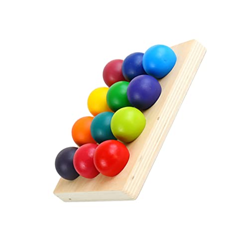 BESPORTBLE 1Satz Montessori Farbmatching Holzspielzeug Für Kleinkinder Farbige Sortierkugeln Pädagogisches Farben Und Formen Und Sicher Für Kinderhände BESPORTBLE 1Satz Montessori Farbmatching Holzspielzeug Für Kleinkinder Farbige Sortierkugeln Pädagogisches Farben Und Formen Und Sicher Für Kinderhände von BESPORTBLE