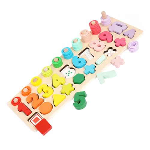 BESPORTBLE 1Satz Montessori Holzpuzzle für Kleinkinder Lernspielzeug Geometrischen Formen Stapelbar Farbenfroh Fördert Logisches und Motorische Fähigkeiten Ab Jahr BESPORTBLE 1Satz Montessori Holzpuzzle für Kleinkinder Lernspielzeug Geometrischen Formen Stapelbar Farbenfroh Fördert Logisches und Motorische Fähigkeiten Ab Jahr von BESPORTBLE