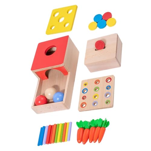 BESPORTBLE 1Satz Montessori Lernspielzeug Aus Holz Für Kleinkinder Hand Auge Koordination Frühe Und Motorikförderung Sensomotorisches Für Entwicklung Für Ab Jahr BESPORTBLE 1Satz Montessori Lernspielzeug Aus Holz Für Kleinkinder Hand Auge Koordination Frühe Und Motorikförderung Sensomotorisches Für Entwicklung Für Ab Jahr von BESPORTBLE