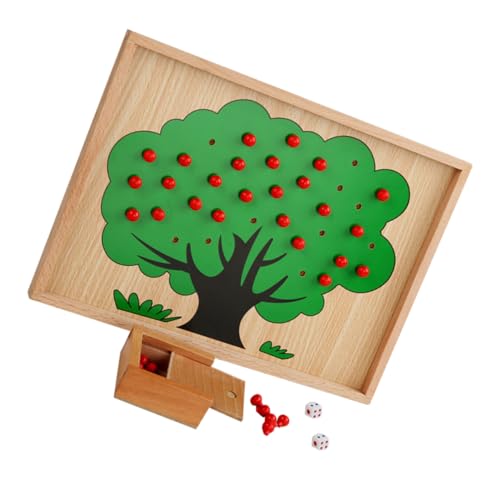 BESPORTBLE 1Satz Montessori Lernspielzeug Holz Zählspiel für Kleinkinder Pädagogisches Mathe Zahlenverständnis und Motorischen Fähigkeiten für Vorschulkinder von BESPORTBLE