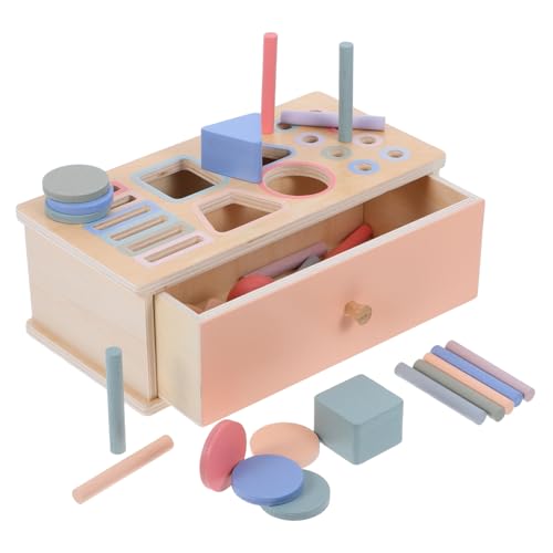 BESPORTBLE 1Satz Montessori Lernspielzeug für Kleinkinder Formen und Farben Sortierer Sichere Holzbausteine Kognitiven Entwicklung und Motorischen Fähigkeiten Ab BESPORTBLE 1Satz Montessori Lernspielzeug für Kleinkinder Formen und Farben Sortierer Sichere Holzbausteine Kognitiven Entwicklung und Motorischen Fähigkeiten Ab von BESPORTBLE