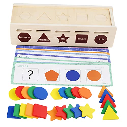 BESPORTBLE 1Satz Montessori Lernspielzeug für Kleinkinder und Formkognition Holzsortierspielzeug für Jährige Fördert Feinmotorik und Konzentration Interaktive Lernaktivitäten BESPORTBLE 1Satz Montessori Lernspielzeug für Kleinkinder und Formkognition Holzsortierspielzeug für Jährige Fördert Feinmotorik und Konzentration Interaktive Lernaktivitäten von BESPORTBLE
