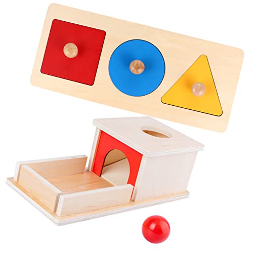 BESPORTBLE 1Satz Montessori Objektdauerbox aus Holz Teiliges mit Geometrischen Formen und Bunten Einlagen für Sensorisches für Kleinkinder Fördert und Motorikfähigkeiten BESPORTBLE 1Satz Montessori Objektdauerbox aus Holz Teiliges mit Geometrischen Formen und Bunten Einlagen für Sensorisches für Kleinkinder Fördert und Motorikfähigkeiten von BESPORTBLE
