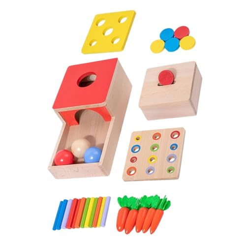 BESPORTBLE 1Satz Montessori für Pädagogisches Sinnes und Sortierspielzeug aus Holz Fördert Feinmotorik und Hand Auge Koordination für Kleinkinder Ab Jahr BESPORTBLE 1Satz Montessori für Pädagogisches Sinnes und Sortierspielzeug aus Holz Fördert Feinmotorik und Hand Auge Koordination für Kleinkinder Ab Jahr von BESPORTBLE