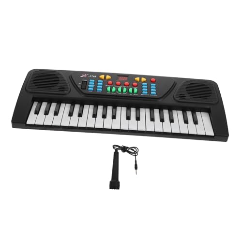 BESPORTBLE 1Satz Multifunktionale Elektronische Tastatur Für Tasten Klavier Schwarz Fördert Musikalische Fähigkeiten Handliche Jahre von BESPORTBLE