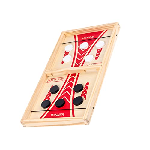 BESPORTBLE 1Satz Multifunktionales Schachspielbrett Aus Holz Spielset Für Schachschießen Und Gobang Für Familien Und Langlebig Und Sicher Mit Glatter Oberfläche von BESPORTBLE