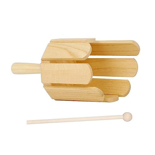 BESPORTBLE 1Satz Musikalisches Holz Percussion Instrument für Musikspielzeug Kreativität und Intelligenz für und Spielspaß Unterwegs von BESPORTBLE