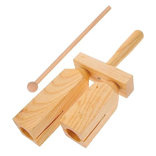 BESPORTBLE 1Satz Musikalisches Holzpercussion Für Pädagogisches Orff Instrument Für Musikunterricht Einfache Handhabung Langlebiges Material Fördert Die Kreativität Und Musikalität von BESPORTBLE