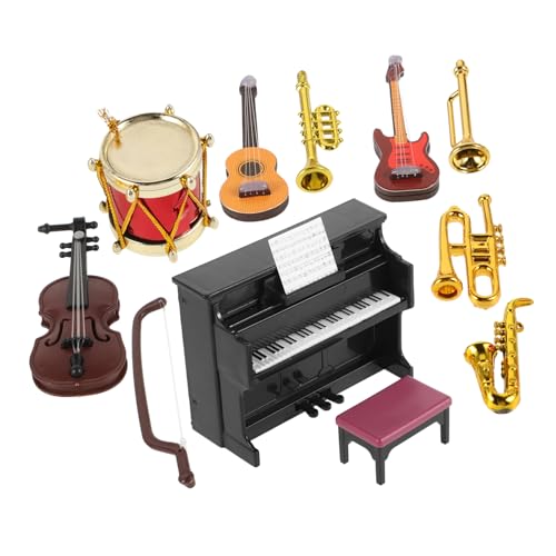 BESPORTBLE 1Satz Musikinstrumente Puppenhaus Dekoration Modell Requisiten für Mini Musikzimmer für Puppenstuben und Fotografie BESPORTBLE 1Satz Musikinstrumente Puppenhaus Dekoration Modell Requisiten für Mini Musikzimmer für Puppenstuben und Fotografie von BESPORTBLE