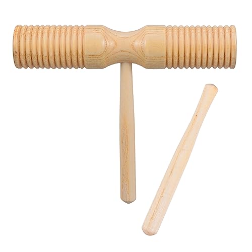 BESPORTBLE 1Satz Orff Holzpercussion für Doppeltrommel Musikalischen Entwicklung für Kindergarten und Frühe Bildung Sicher und Langlebig für Stundenlangen von BESPORTBLE