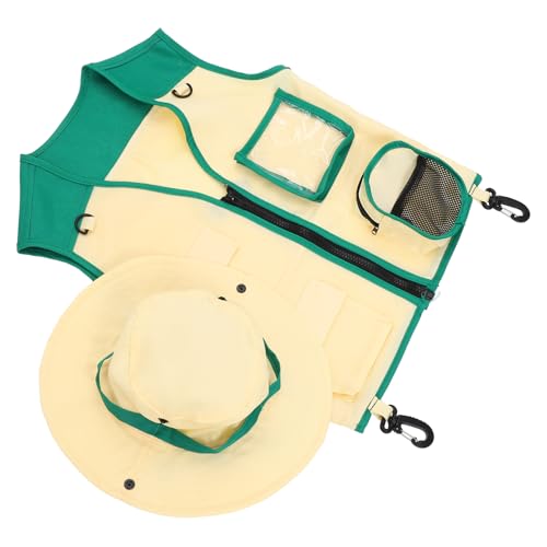 BESPORTBLE 1Satz Outdoor Explorer Weste Und Hut Für Freien Campingzubehör Für Kleine Für Jungen BESPORTBLE 1Satz Outdoor Explorer Weste Und Hut Für Freien Campingzubehör Für Kleine Für Jungen von BESPORTBLE