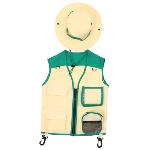 BESPORTBLE 1Satz Outdoor Mit Weste Und Hut Für Kleine Teiliges Kostüm Für Rollenspiele Und Erkundung BESPORTBLE 1Satz Outdoor Mit Weste Und Hut Für Kleine Teiliges Kostüm Für Rollenspiele Und Erkundung von BESPORTBLE