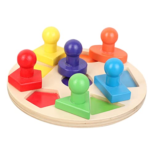 BESPORTBLE 1Satz Pädagogisches Holzspielzeug Für Geometrische Abgerundete Platte Zum Farben Und Formen Sortieren Intelligenzentwicklungsspielzeug Für Kleinkinder Jahren BESPORTBLE 1Satz Pädagogisches Holzspielzeug Für Geometrische Abgerundete Platte Zum Farben Und Formen Sortieren Intelligenzentwicklungsspielzeug Für Kleinkinder Jahren von BESPORTBLE