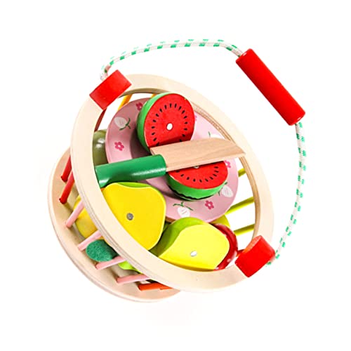 BESPORTBLE 1Satz Pädagogisches Holzspielzeug Simulation für Kleinkinder mit Lagerkorb Lernspielzeug Handflexibilität für Rollenspiele und Kreative BESPORTBLE 1Satz Pädagogisches Holzspielzeug Simulation für Kleinkinder mit Lagerkorb Lernspielzeug Handflexibilität für Rollenspiele und Kreative von BESPORTBLE