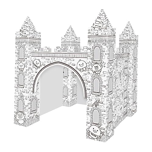 BESPORTBLE 1Satz Papier Schloss Färbung DIY Puzzle für Kreatives Bastelset aus Umweltfreundlichem Material für Geburtstage Verschönerung von Kinderzimmern BESPORTBLE 1Satz Papier Schloss Färbung DIY Puzzle für Kreatives Bastelset aus Umweltfreundlichem Material für Geburtstage Verschönerung von Kinderzimmern von BESPORTBLE