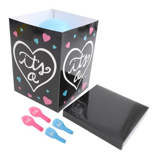 BESPORTBLE 1Satz Papierbox zur Geschlechtsenthüllung mit Ballons Dekorationsset für Babyparty Blaue Ballons für Jungen oder Geschlecht Offenbaren BESPORTBLE 1Satz Papierbox zur Geschlechtsenthüllung mit Ballons Dekorationsset für Babyparty Blaue Ballons für Jungen oder Geschlecht Offenbaren von BESPORTBLE