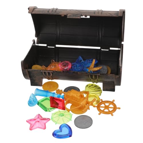 BESPORTBLE 1Satz Piratenschatzspielzeug Mit Bunten Edelsteinen Für Wasserspielzeug Für Schatzsuche Und Piratenfeiern Dekorative Requisiten Für Kreative Spiele BESPORTBLE 1Satz Piratenschatzspielzeug Mit Bunten Edelsteinen Für Wasserspielzeug Für Schatzsuche Und Piratenfeiern Dekorative Requisiten Für Kreative Spiele von BESPORTBLE