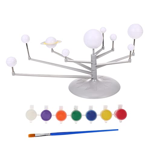 BESPORTBLE 1Satz Planetenmodellspielzeug Für DIY Astronomisches Experimentierkasten Mit Rotierendem Planetenprojektor Fördert Lernspaß Und Eltern Junge Mädchen Interaktion von BESPORTBLE