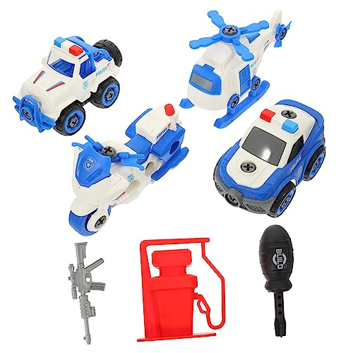 BESPORTBLE 1Satz Polizei Set für Teiliges DIY Fahrzeug Set mit Polizeiauto Hubschrauber und Rettungswagen Fördert Kreativität Motorik und Soziale Fähigkeiten BESPORTBLE 1Satz Polizei Set für Teiliges DIY Fahrzeug Set mit Polizeiauto Hubschrauber und Rettungswagen Fördert Kreativität Motorik und Soziale Fähigkeiten von BESPORTBLE