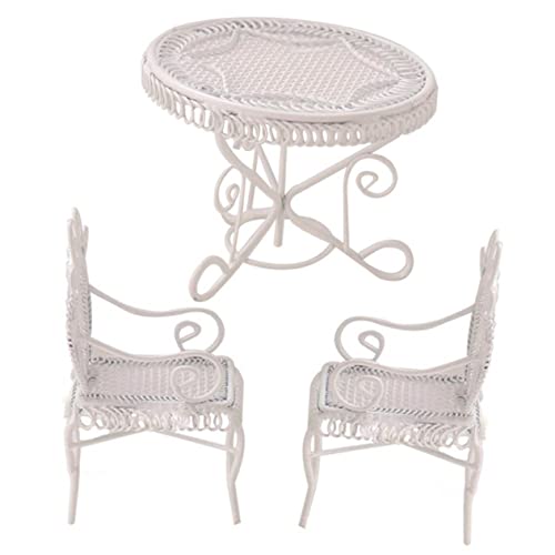 BESPORTBLE 1Satz Puppenhäuser Exquisites Modell Für DIY Mini Hausdekoration Für Mikro Landschafts Enthusiasten Weißes Design von BESPORTBLE