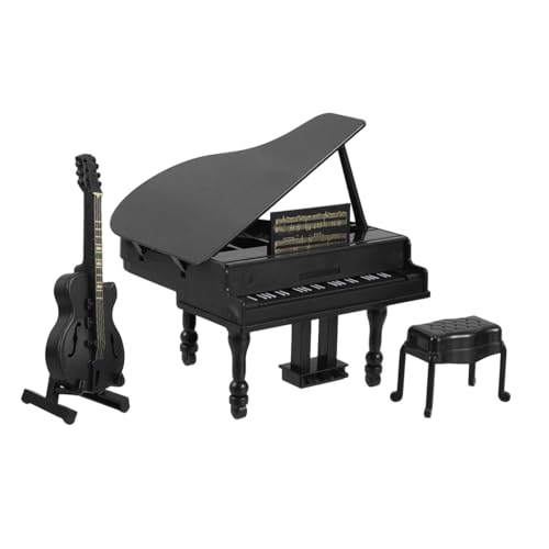 BESPORTBLE 1Satz Puppenhaus Klavier Und Gitarre Set Realistische Details Für Puppenhaus Dekoration Winzige Skulpturen Für Sammler Und Puppenhaus Modelle BESPORTBLE 1Satz Puppenhaus Klavier Und Gitarre Set Realistische Details Für Puppenhaus Dekoration Winzige Skulpturen Für Sammler Und Puppenhaus Modelle von BESPORTBLE