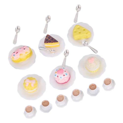 BESPORTBLE 1Satz Puppenhaus Küchenzubehör Teiliges Mini Kaffeetassen und Kuchen Modell DIY Dekoration für Puppenhaus Realistisches Rollenspiel Zubehör für Kreative BESPORTBLE 1Satz Puppenhaus Küchenzubehör Teiliges Mini Kaffeetassen und Kuchen Modell DIY Dekoration für Puppenhaus Realistisches Rollenspiel Zubehör für Kreative von BESPORTBLE