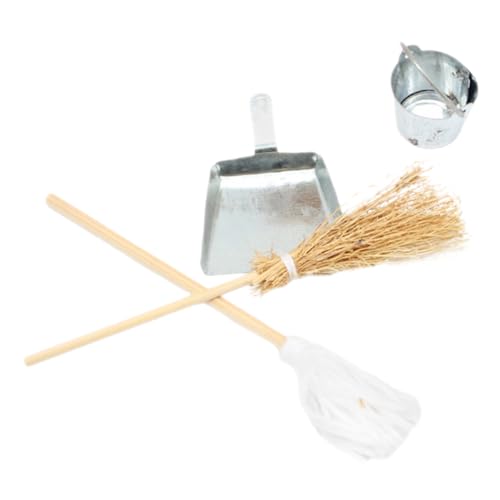 BESPORTBLE 1Satz Puppenhaus Reinigungsset Teiliges Mit Mop Kehrschaufel Besen Und Mini Eimer Spielhaus Zubehör Für Kreative Rollenspiele Der Puppenstube BESPORTBLE 1Satz Puppenhaus Reinigungsset Teiliges Mit Mop Kehrschaufel Besen Und Mini Eimer Spielhaus Zubehör Für Kreative Rollenspiele Der Puppenstube von BESPORTBLE