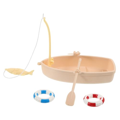 BESPORTBLE 1Satz Puppenhaus Strand Set mit Fischerboot Schwimmring und Paddel Mikro Landschaftszubehör für Kreative Sommerszenen für Puppenhaus Dekoration BESPORTBLE 1Satz Puppenhaus Strand Set mit Fischerboot Schwimmring und Paddel Mikro Landschaftszubehör für Kreative Sommerszenen für Puppenhaus Dekoration von BESPORTBLE