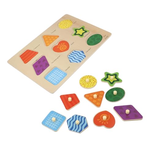 BESPORTBLE 1Satz Puzzle Board Holzspielzeug Pädagogisches für Greifpuzzle mit Cartoon Motiven für Formen und Farberkennung Ab Jahren Geeignet BESPORTBLE 1Satz Puzzle Board Holzspielzeug Pädagogisches für Greifpuzzle mit Cartoon Motiven für Formen und Farberkennung Ab Jahren Geeignet von BESPORTBLE