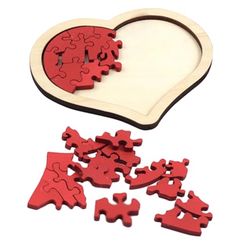BESPORTBLE 1Satz Puzzle DIY Lernpuzzle Für Valentinstag Pädagogisches Für Kleinkinder Kreatives Für Jungen von BESPORTBLE