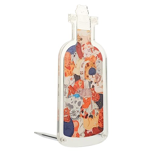 BESPORTBLE 1Satz Puzzle Driftflasche mit Cartoon Muster Kreatives Dekorationsspielzeug für Zuhause und Büro Einzigartiges Design für mit Lustigen von BESPORTBLE