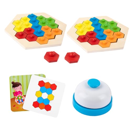 BESPORTBLE 1Satz Puzzle Für Pädagogisches Brain Teaser Mit Geometrischen Formen Für Interaktive Spiele Und Kreative Entwicklung Für Jahren von BESPORTBLE
