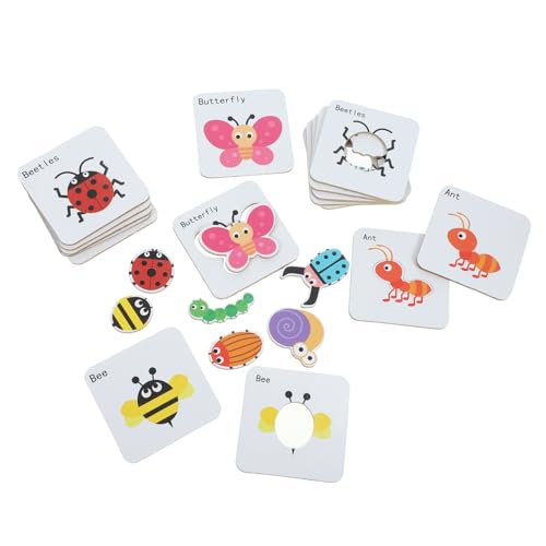 BESPORTBLE 1Satz Puzzle Spielzeugset für Lernspielzeug mit Dinosaurier und Tiermotiven Fördert Geduld und Logisches für Frühe Bildung und Interaktives von BESPORTBLE