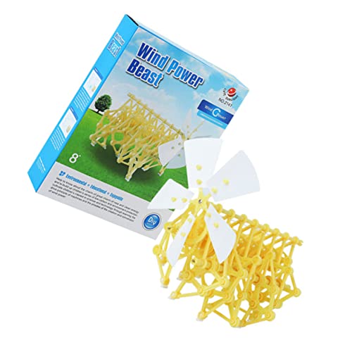 BESPORTBLE 1Satz Puzzle Windkraftanlage Für Kreatives Lernspielzeug Fantasie Und Kreativität Sicher Und Langlebig Für Kleine Hände Mechanische Prinzipien Spielerisch von BESPORTBLE