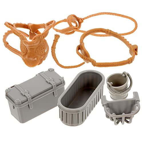 BESPORTBLE 1Satz Ranch Modell Dekorative Farm Accessoires Für Pferde Futtertröge Und Mehr Hausdekoration Und Kreatives von BESPORTBLE