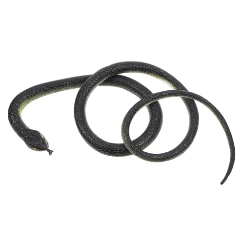 BESPORTBLE 1Satz Realistische Schlangenfigur Mit Schnurclip Lange Schlangenstreich Für Garten Kreative Streiche Und Dekoration Lebendige Simulation Für Spaß von BESPORTBLE