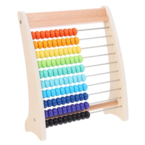 BESPORTBLE 1Satz Rechenspielzeug aus Holz für Retro Teilige Lernhilfe Mathematikfähigkeiten für Jungen und Ab Jahren Fördert von BESPORTBLE