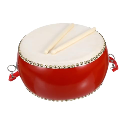 BESPORTBLE 1Satz Rindsleder Trommelspielzeug Percussion Instrument Für Musikalische Früherziehung Handgefertigt Trommelstöcke Und Tragegurt BESPORTBLE 1Satz Rindsleder Trommelspielzeug Percussion Instrument Für Musikalische Früherziehung Handgefertigt Trommelstöcke Und Tragegurt von BESPORTBLE
