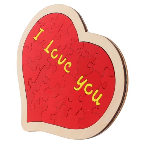 BESPORTBLE 1Satz Romantisches Holzherz Puzzle Für Valentinstag Hochzeit Und Kreatives Holzpuzzle Herzform Und Deko Element Für Feierlichkeiten BESPORTBLE 1Satz Romantisches Holzherz Puzzle Für Valentinstag Hochzeit Und Kreatives Holzpuzzle Herzform Und Deko Element Für Feierlichkeiten von BESPORTBLE